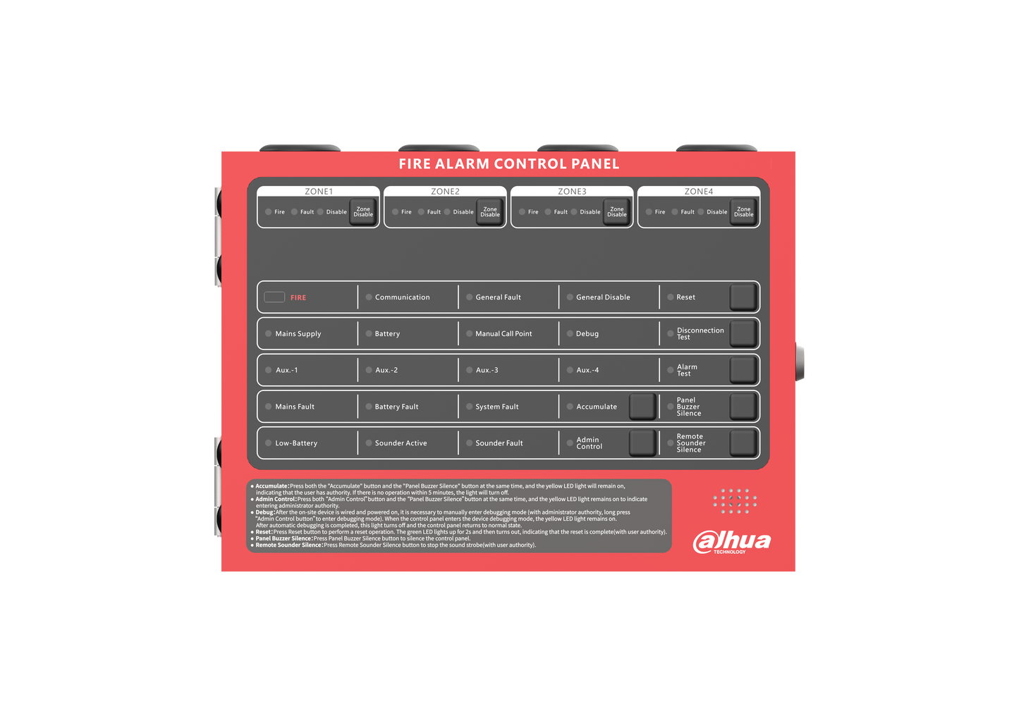 DHI-HY-C102-4_Conventional_Fire_Alarm_Control_Panel-4_Zones_main_image1