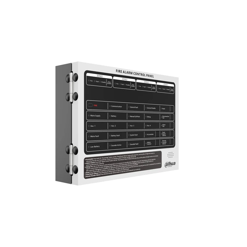 Conventional Fire Alarm Control Panel-4 Zones