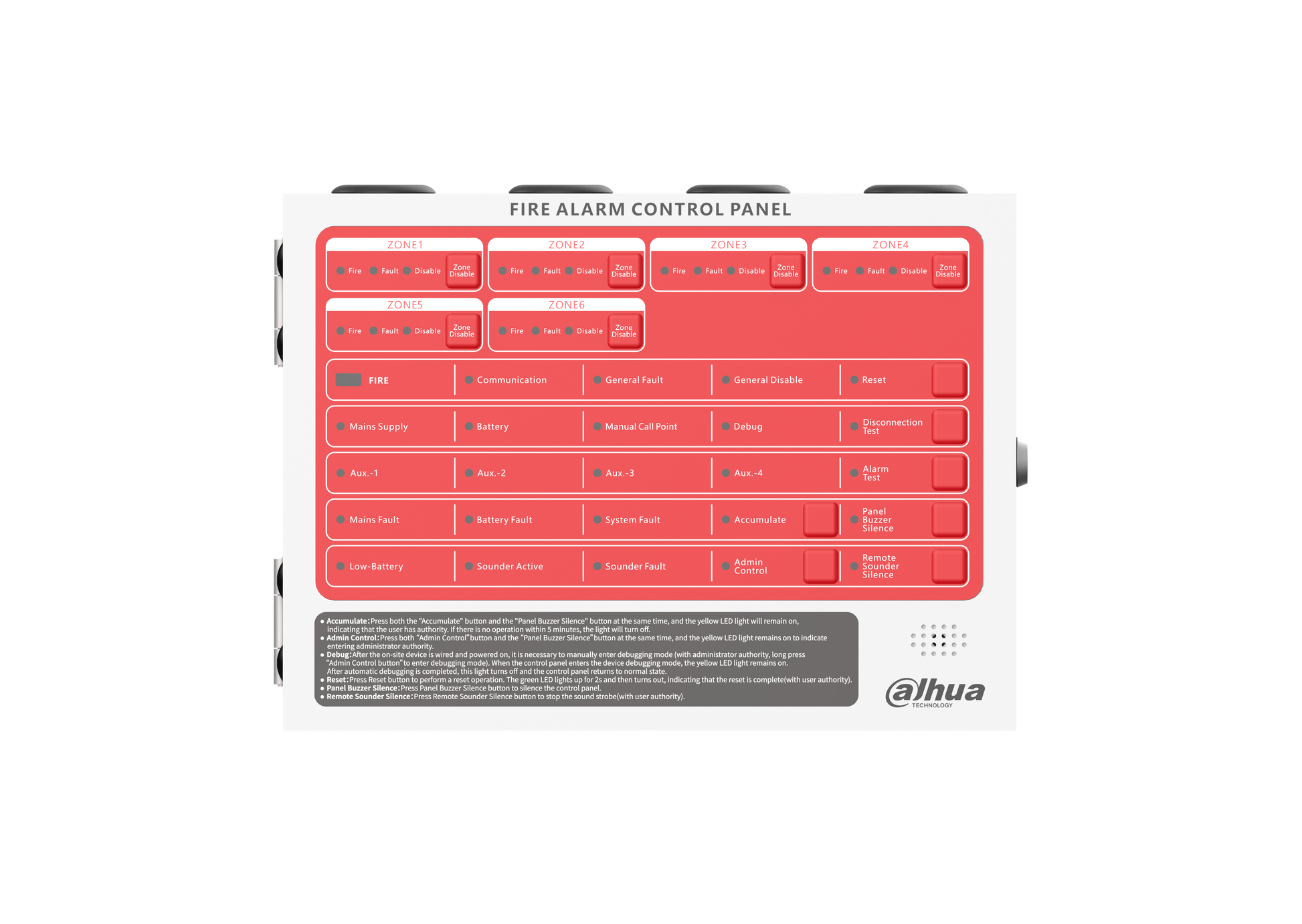 DHI-HY-C102-6_Conventional_Fire_Alarm_Control_Panel-6_Zones_main_image2