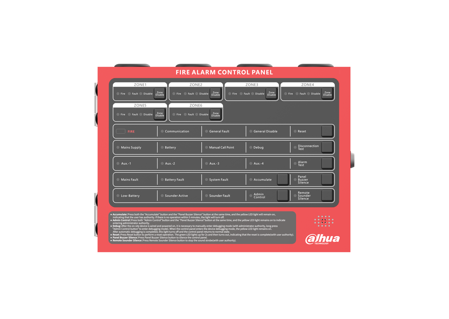DHI-HY-C102-6_Conventional_Fire_Alarm_Control_Panel-6_Zones_main_image4