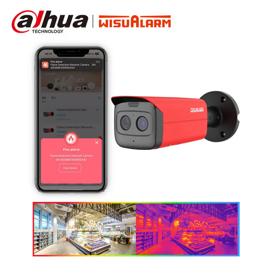 Flame Detection Bullet Network Camera