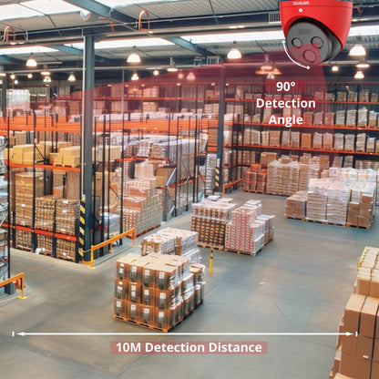 Dahua Wisualarm Flame Detection Thermal Turret Camera DHI-HY-FT431LDP-TD1F4-MB Feature 2