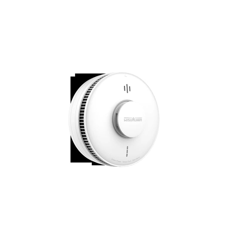 Mains Heat Alarm with Replaceable 9V Battery Back-up