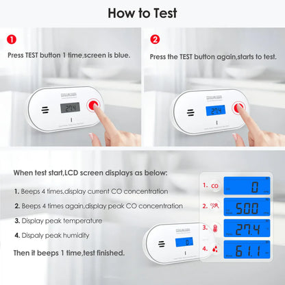 Wireless Interconnected Carbon Monoxide Alarm