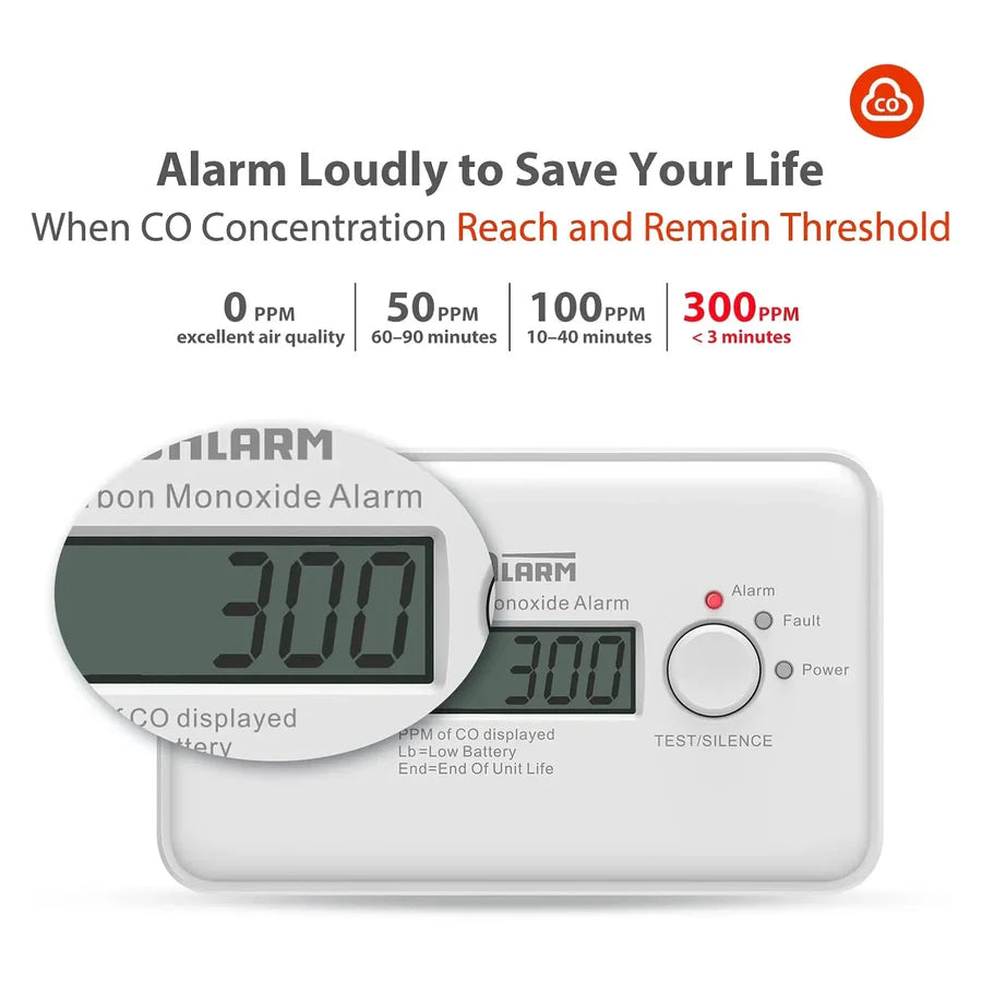 Standalone Carbon Monoxide Alarm