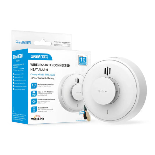 Wireless Interconnected Heat Alarm